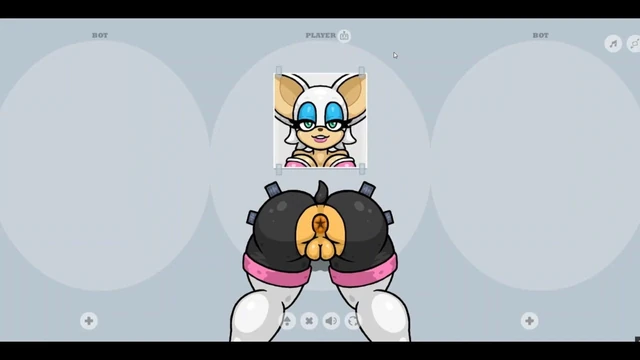 Fapwall Weird Hentai game Rouge the bat assfucked by 3 dick