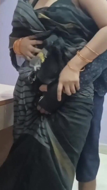 Thrilling moment from "Part 2 , Indian sexy stepmom caught by stepson while talking to her boyfriend Hindi Step Mom Hindi Audio"