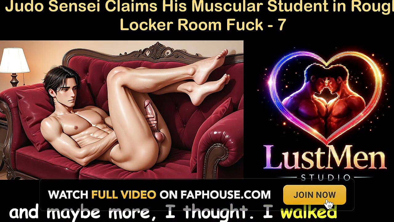 Gay Audio Sex Story - Judo Sensei Claims His Muscular Student in Rough Locker Room Fuck - Part 7