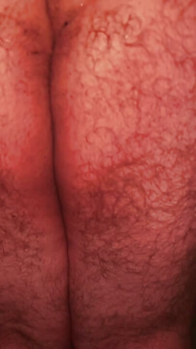 My fat ass and small close-up