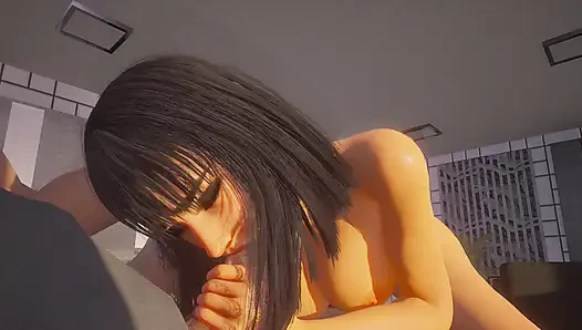 Horny teen get wet 3D hentai - part 5