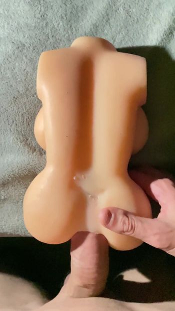 Anal with doll