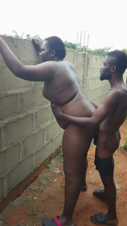 I pinned my chubby boyfriend to the wall and fuck him very hard | Clip 1