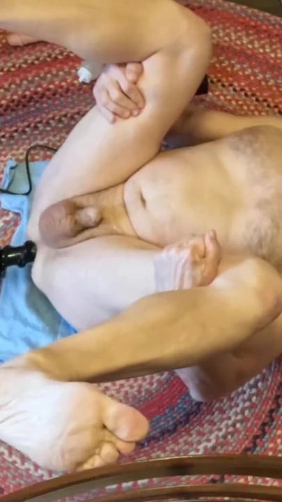 Gramps Afternoon Anal Fuck Machine | Clip 2