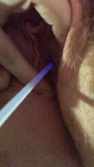 First time playing with my urethra