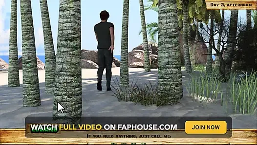 Lewd Island #2 - Start setting up the camp