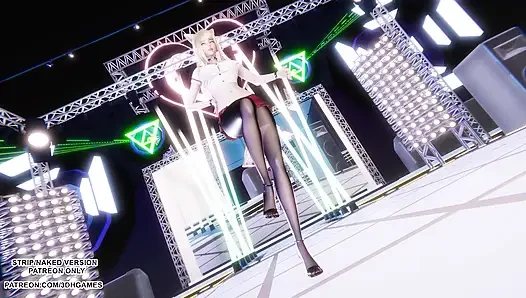 MMD I Ren - Butt - Ahri Sexy Kpop Dance League of Legends Hentai Uncensored 4K 60FPS