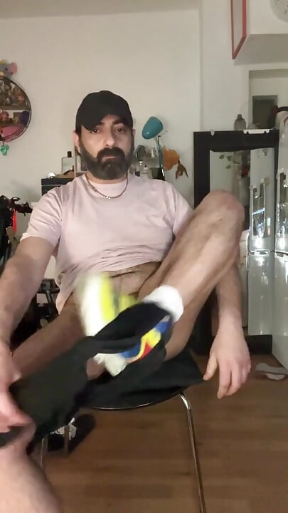 Sitting with Your Legs Open in Front of the Webcam