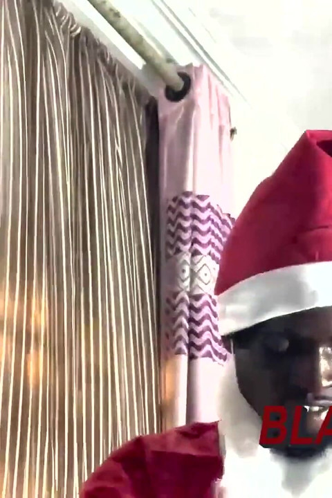 Lawatan Bapa Krismas Bertukar Menjadi Seks Pada Hari Krismas Dengan Santa Claus