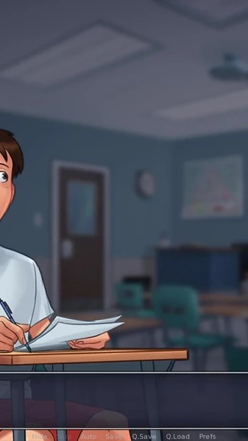 Powerful moment from "I Touch My French Teacher's Tits (Summertime Saga #4) - Jazziuu"