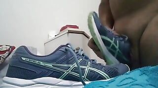 Fuck and Cum in Asics of My Wife