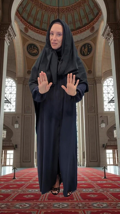 Abaya et le hijab essayent