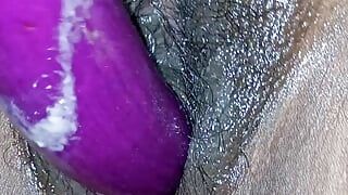 Desi Indian housewife playing herself with - series 2nd