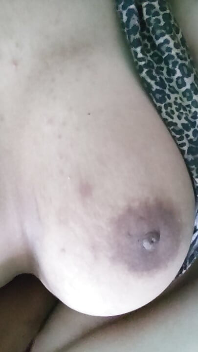 I recorded when Boudi Taking Rest - Big Boob