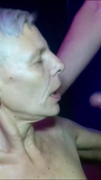 Key moment from "CoraBitch foreign Fuck and Sperm in Porn Cinema Frankfurt"