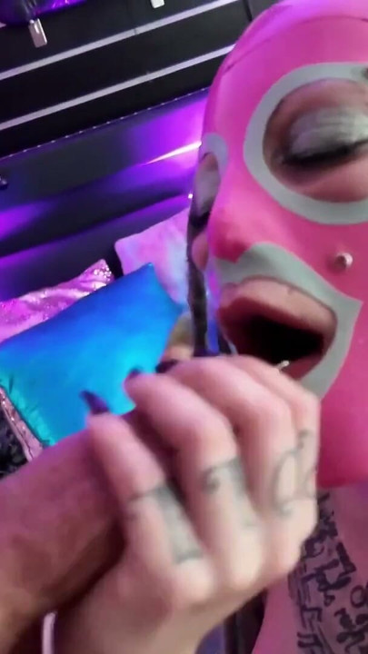 sloppy latex blow | Clip 1
