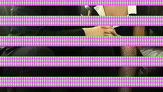 Jessica si sekretaris seksi rambut pirang dikasih hukuman disiplin di kantor di tempat kerja barunya