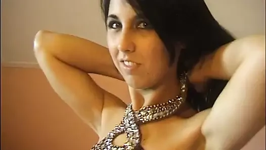 I satisfy Barbara a twenty year old brunette at her first