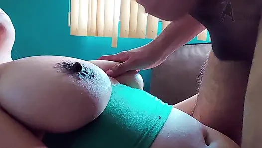 Her Irresistible Breasts Incite Me to Ejaculate on Them