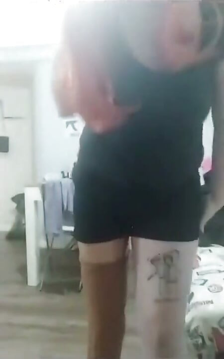 Double Amputee Entertaining You with Her Beauty
