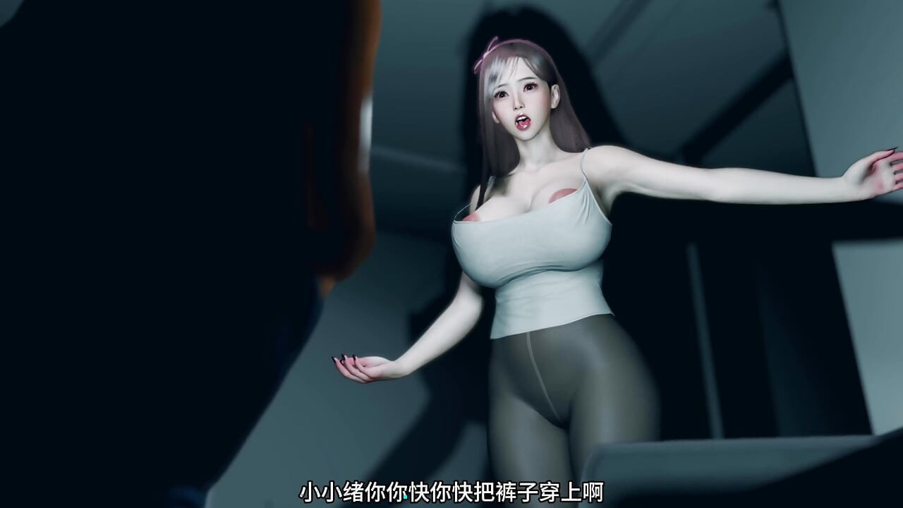 3d - caliente sexy madrastra asiática follada tan duro por su hijastro