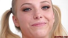 Cute Dixie Lynn Did NOT Want Her First Porn Fuck to End
