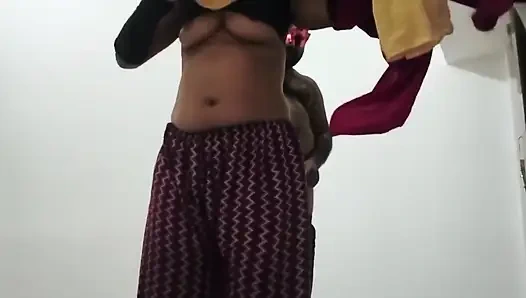 Hot Indian Dever Bhabhi Doggy Style Hard Core Sex at Home