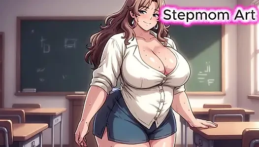 JOI Stepmom Naughty Professor Solo - Come with me 100% You'll cum - Dirty Talk