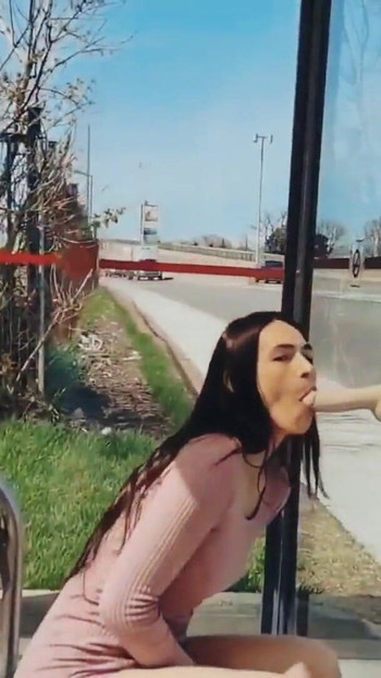 Spectacular moment from "Amateur Cumslut Pawg Naked In Public"