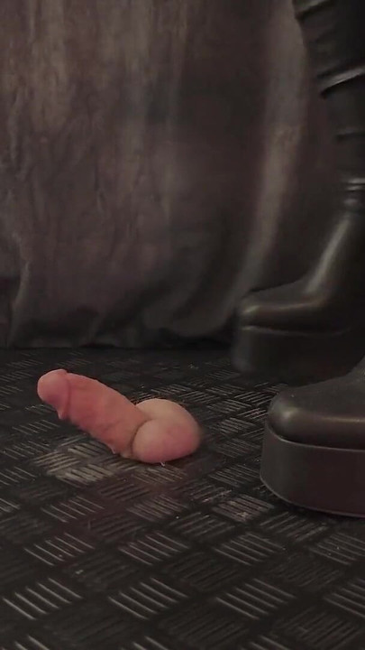 All I Want is a Christmas CBT in My KOI Thigh High Boots | Clip 1