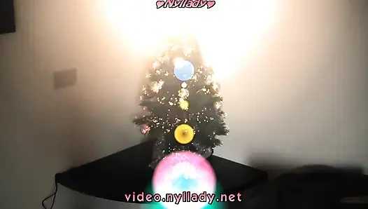 Hosed Feet Playing with a Shoe