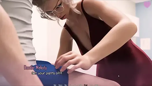Milf Doctor Helping Adam For Collecting Semen Samples