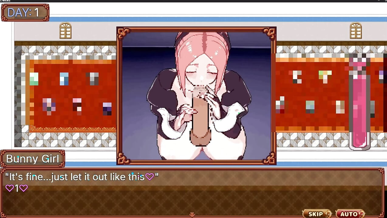 Chroniques de plaisir avec des filles monstrueuses - lapin fille jackpot