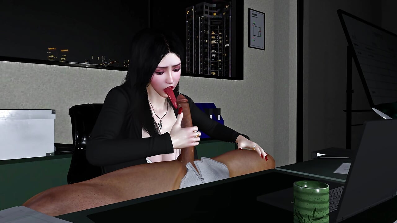 3d grandota puta madura milf engañando con su jefe en la oficina