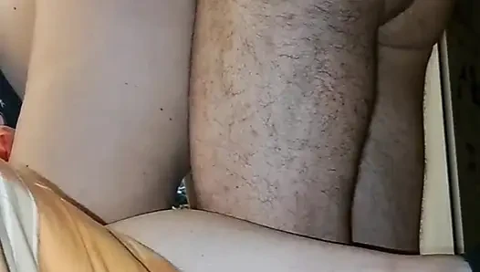 Sheep wife and cumshot on ass