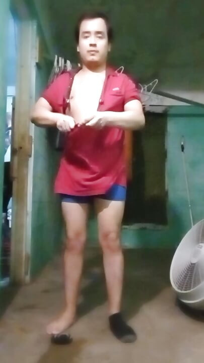 Jesus in boxer pulling his penis #181