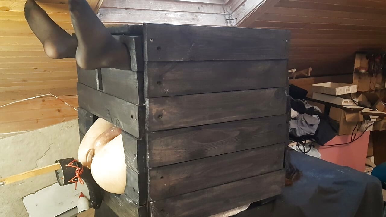 Fångad i en låda - maskin analknull