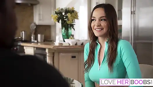 Cute And Busty Babe Rissa May Interracially Fucked Hard