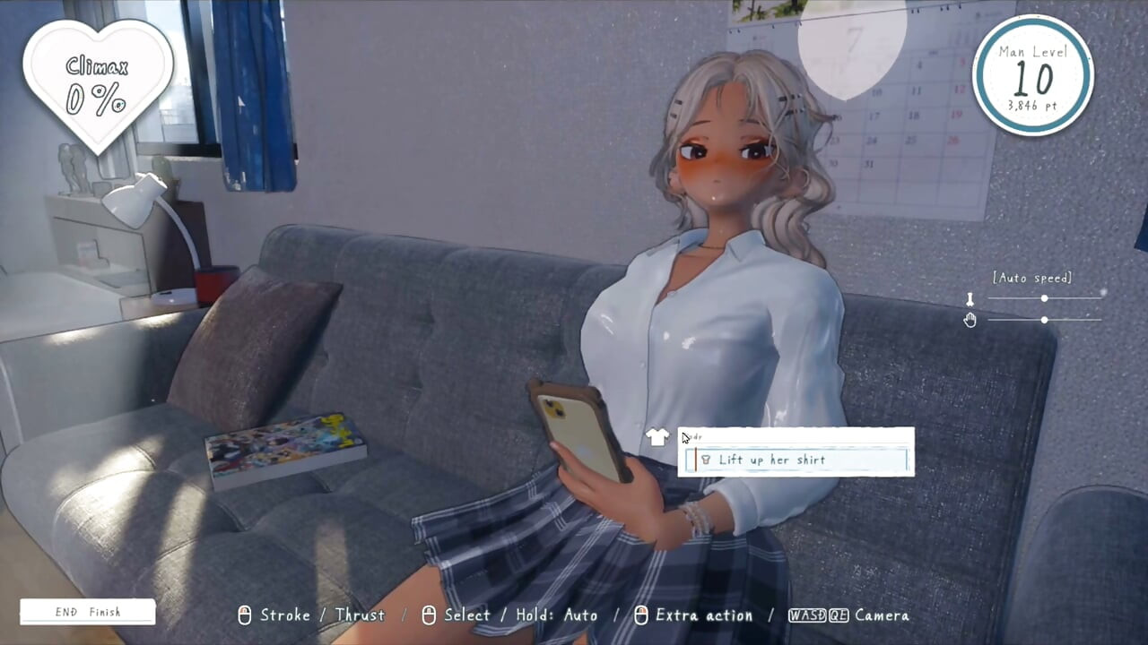 Hentai Game – Yellow Hair College Gyaru Sex Scenes - summer hangout spot secret after school spent with gyarus