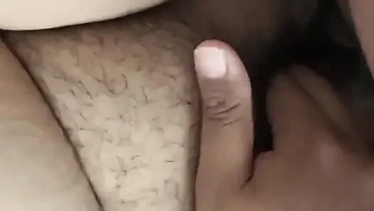 Fucking My Stepmom's Fat Pussy with Her Legs Open