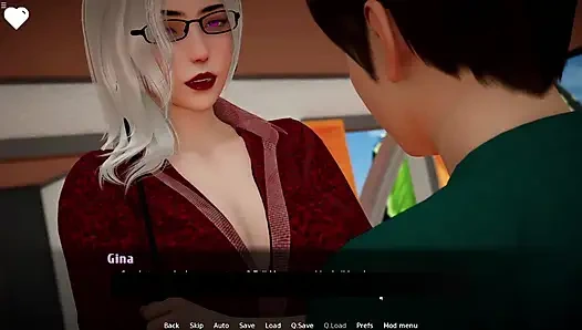 Japanese Stepmom Blowing Young Stepson Hard Cock