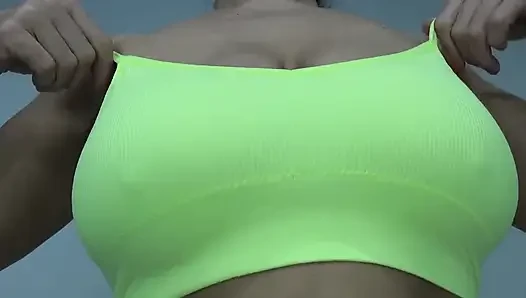 Trying on Crop Tops