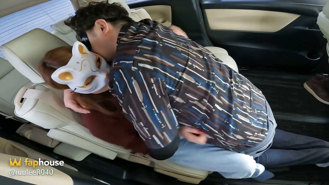 Car Sex Naked Next to the Husband
