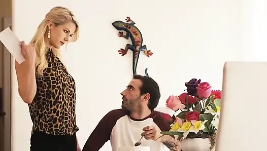 Stepmother & Stepsons 3 Scene 3: MILFs Craving Young Cock
