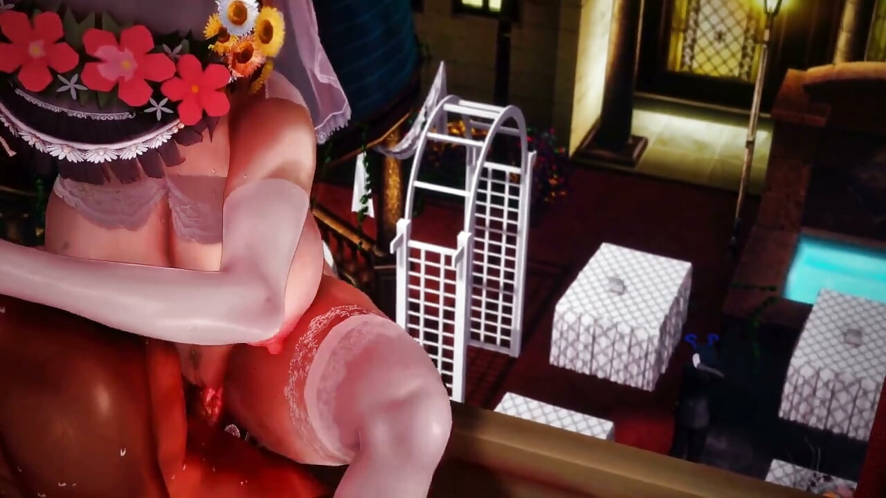 Sao - Asuna và Suguha làm tình trong đám cưới mãnh liệt - 3d hentai animation