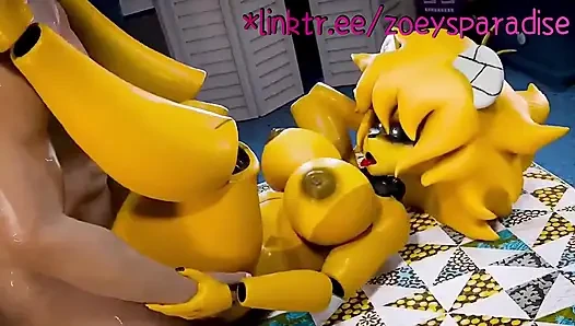 Golden Frenni enters your room to drain you dry