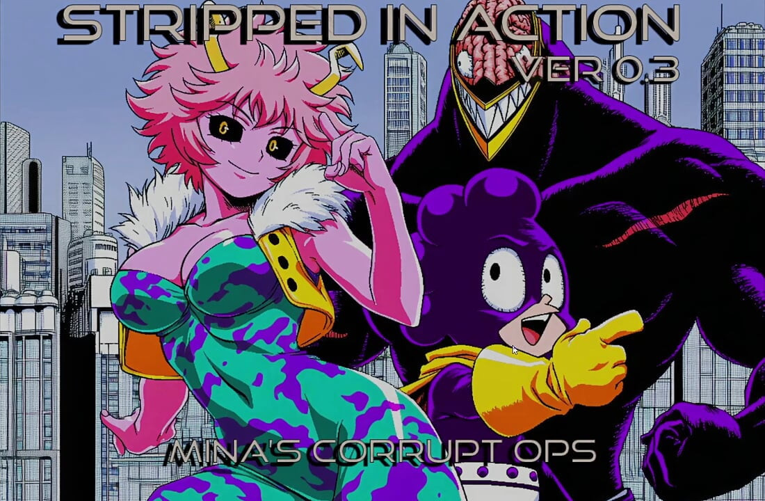 Stripped In Action Mina's Corrupt Ops - Las Voluptosas Tetas de Mina Ashido de My Hero Academy
