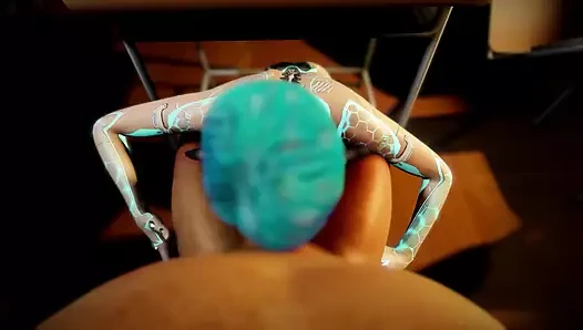 When Your Robot Waifu Follows You Everywhere POV