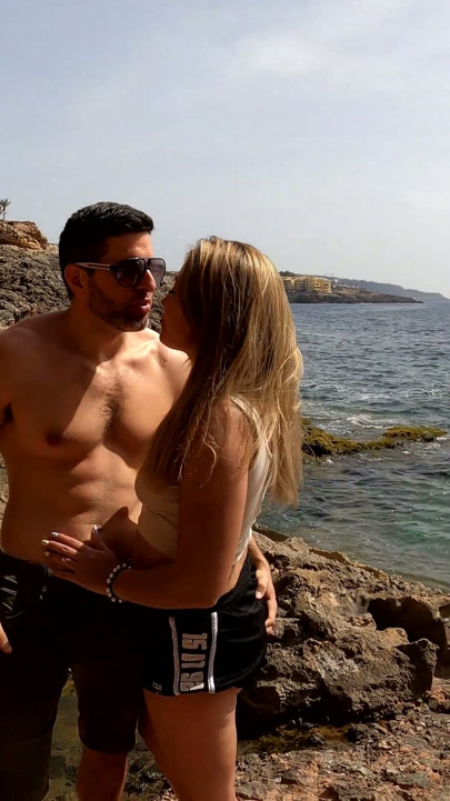 Horny Spanish Amateur Couple Persuades Me to Have a Threesome in Public - Mancheguitos | Clip 2