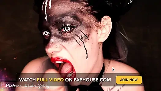 Tohumunu yemek ve seni bütün olarak yutmak istiyorum! Yutmaya!